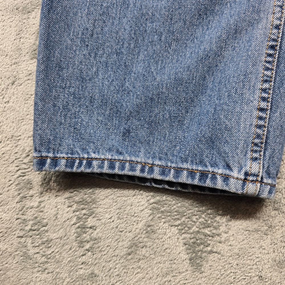 Levis 550 Relaxed Fit Jeans Mens 44x32 Medium Wash Blue Denim Tapered Leg 00550 - Picture 12 of 12